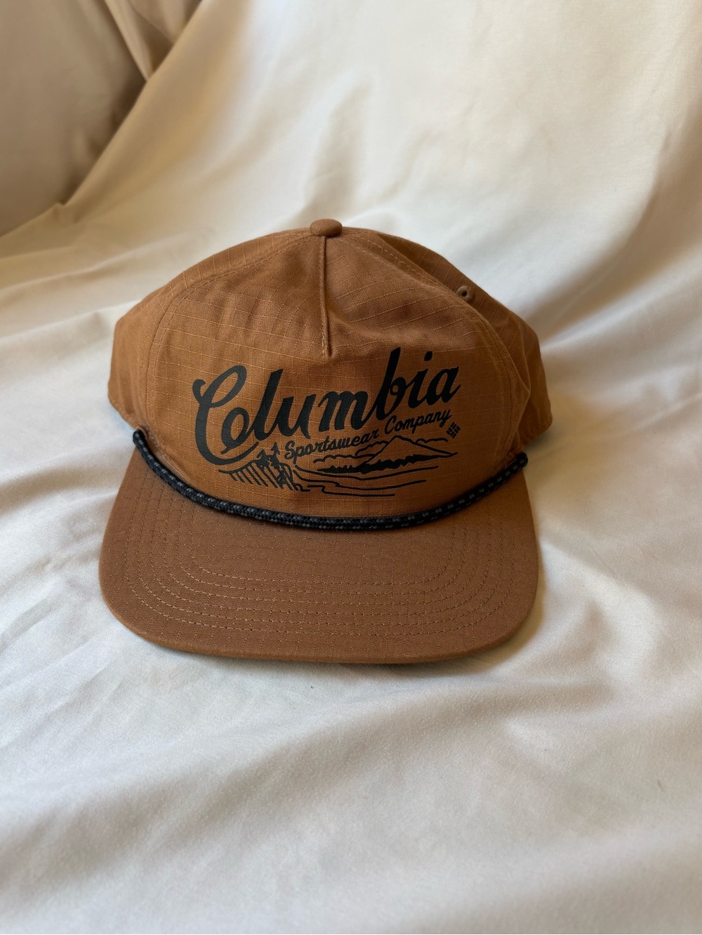 Columbia Rust Brown One Size Cap with Black Sweatband